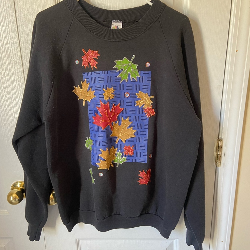 Vintage Fall Handmade Sweatshirt
